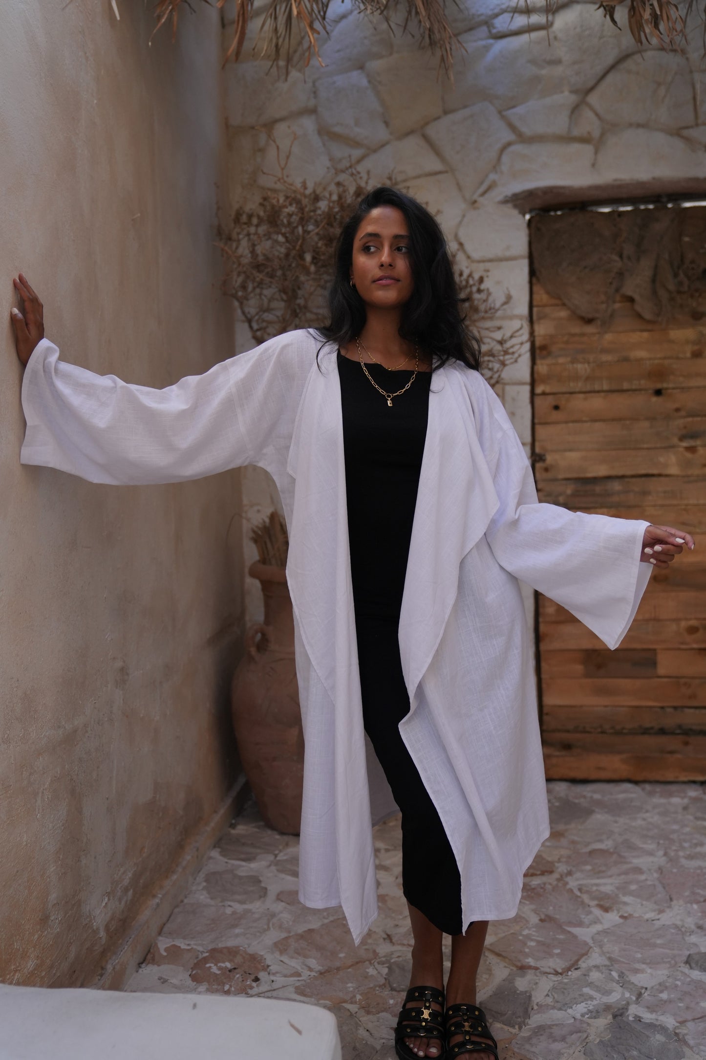 Lumi White Cardigan