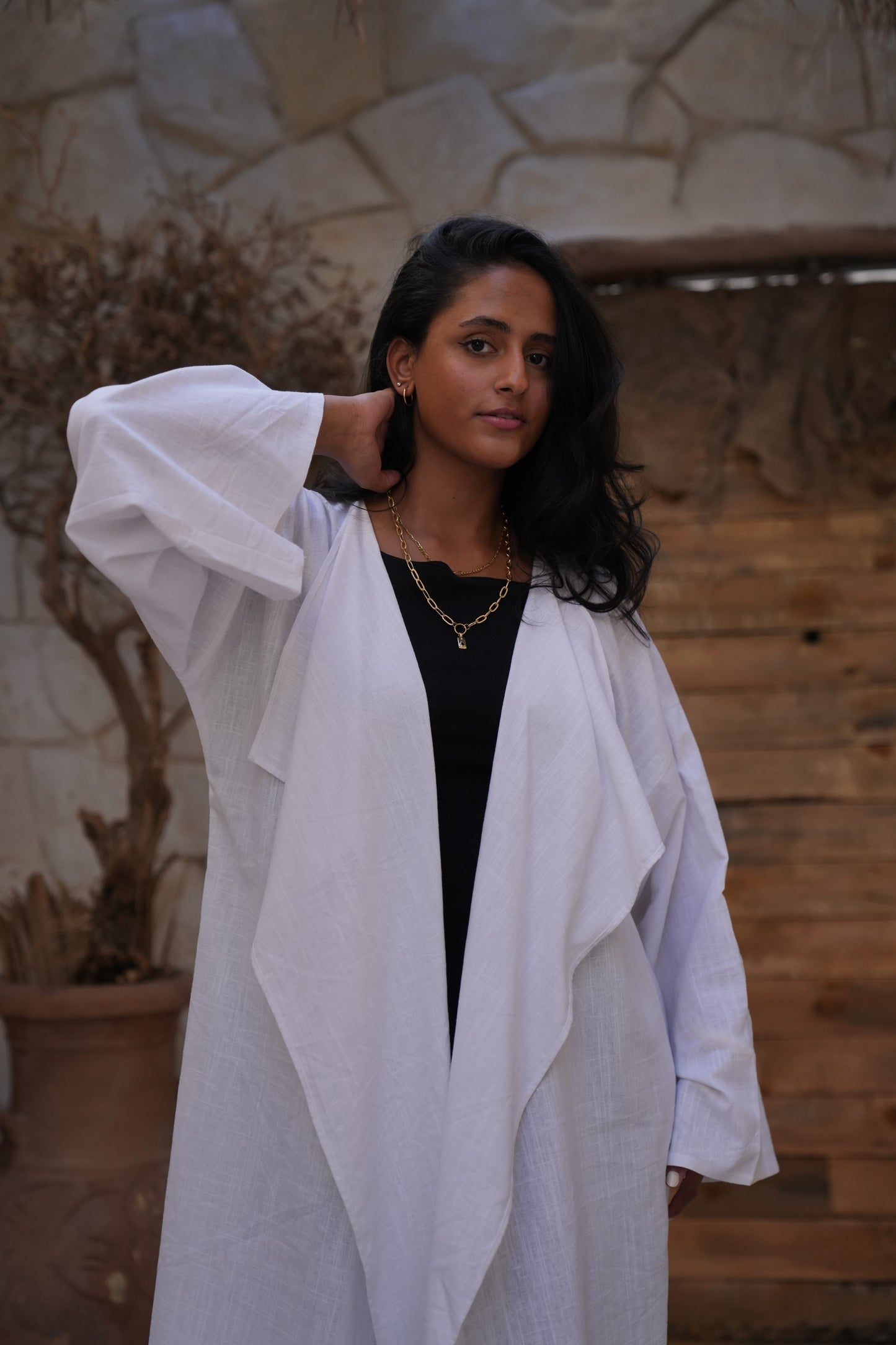Lumi White Cardigan