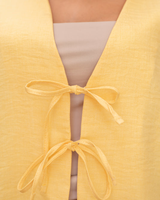 Suna Top - Yellow