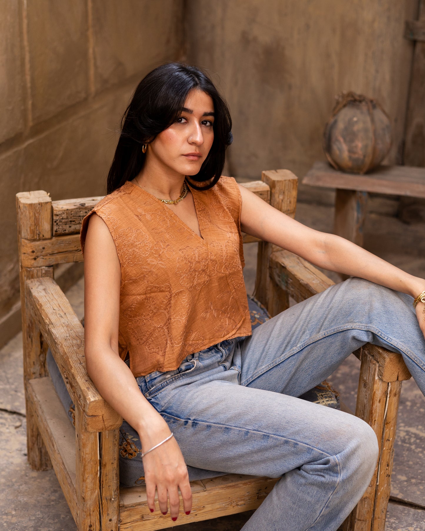 Soleil Top - Maroon