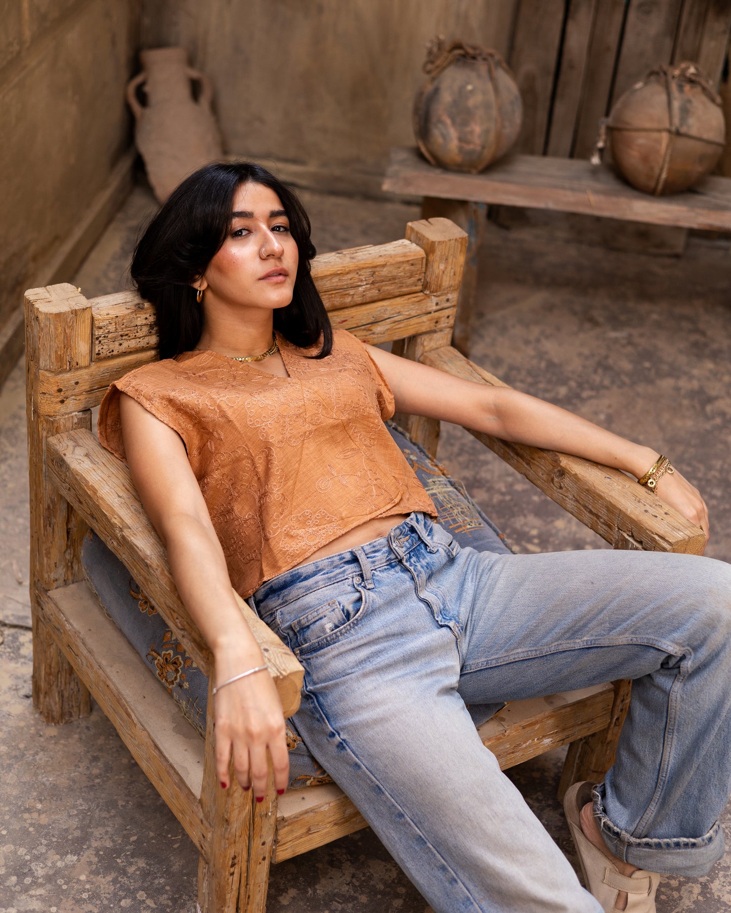 Soleil Top - Maroon