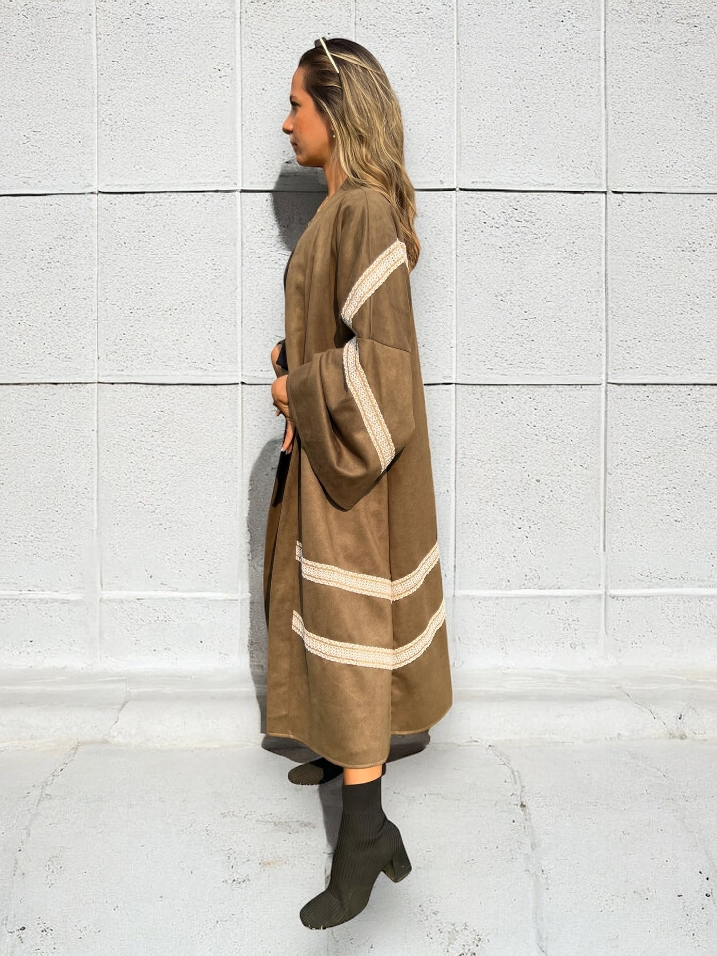 Moonlit Coat - Olive Green